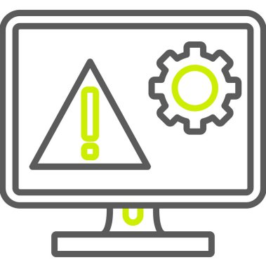 Vektör illüstrasyonu, silo simgesi tasarımı