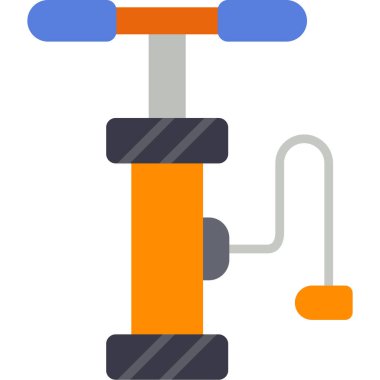 Bir bisikletin vektör çizimi