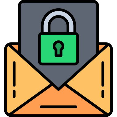 İnternet koruma kipi simgesi - taslak biçimi