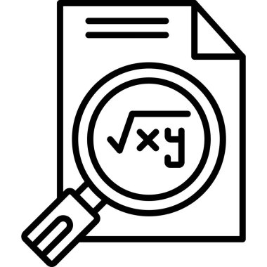 veri analiz simgesi, özet biçimi