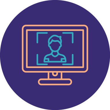 seo modern simgesinin vektör illüstrasyonu