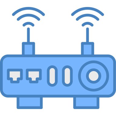 router web vektör çizimi