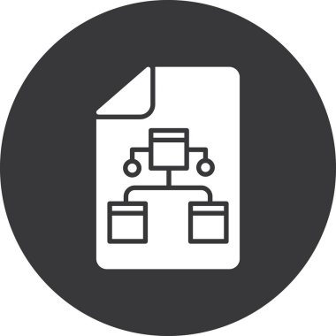 veri merkezi simgesi modaya uygun izole edilmiş arkaplan