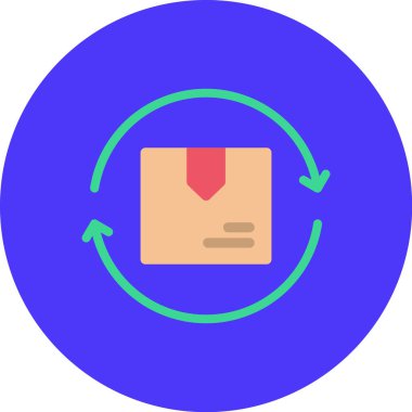 Bir simgenin vektör illüstrasyonu