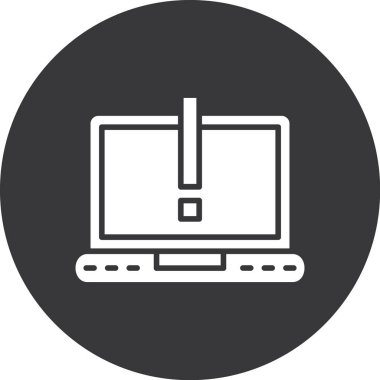 Web simgesi vektör illüstrasyonu