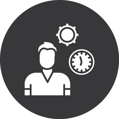 Modern simgenin vektör illüstrasyonu