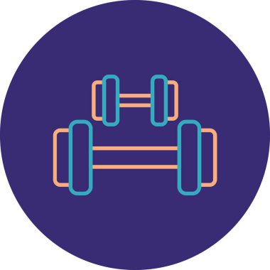 Halter. vektör illüstrasyonu basit tasarım