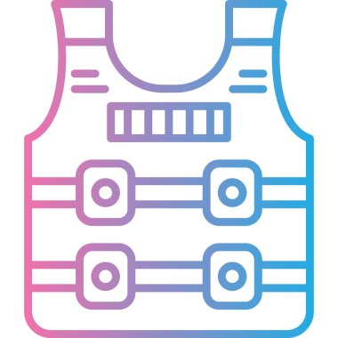 Modern simgenin vektör illüstrasyonu