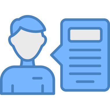 avatar erkek kişi simgesi - özet biçimi