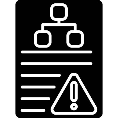 belge simgesi vektör illüstrasyonu