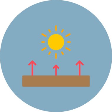 Modern simgenin vektör illüstrasyonu