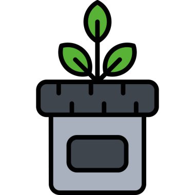 demlik simgesi doldurulmuş taslak biçiminde