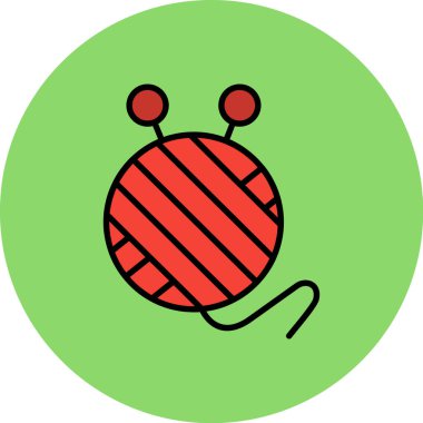 Vektör illüstrasyonu, simge ögesi arkaplanı