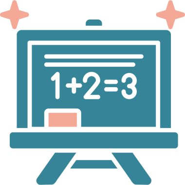 Eğitim. Web simgesi basit illüstrasyon