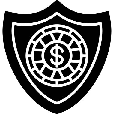 Dolar simgesi, vektör illüstrasyonu