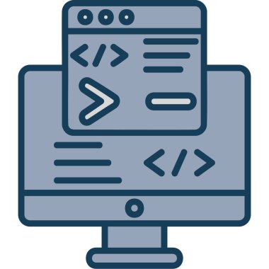 Kodlama yazılımı simgesi