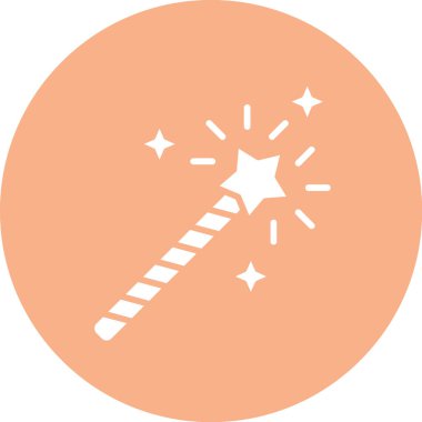 Bir havai fişeğin vektör çizimi