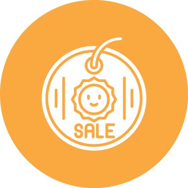 Satış. Web simgesi basit illüstrasyon