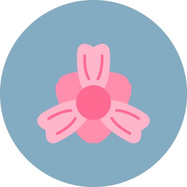 Vektör Çiçeği Simgesi illüstrasyonu