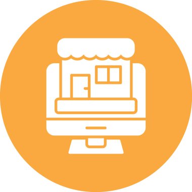 Modern simgenin vektör illüstrasyonu