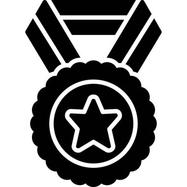 Askeri madalya simgesi, basit tarzı