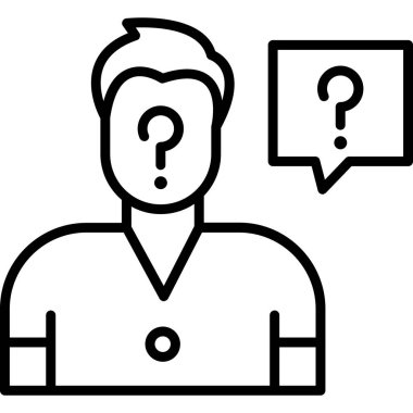 soru işareti vektör simgesi