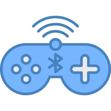 Oyun kolu. Web simgesi basit illüstrasyon