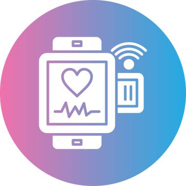 Tıbbi simgesi olan akıllı telefon