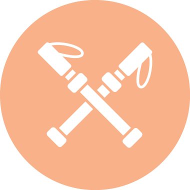 Balta. Web simgesi basit illüstrasyon