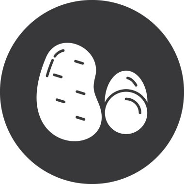 Gıda simgesinin vektör illüstrasyonu