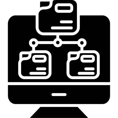ağ bağlantı vektörü kabartma tasarımı