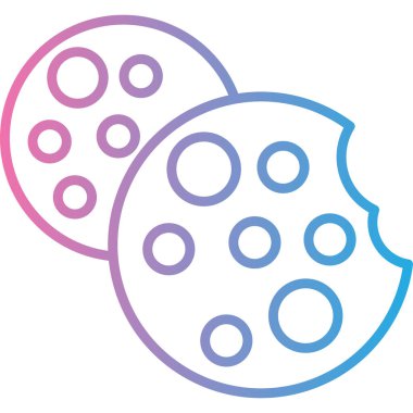 Bakteri. Web simgesi basit tasarım