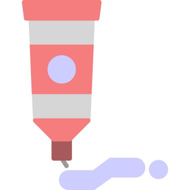 İğne dikiş simgesi düz stil