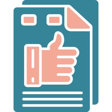 Bir kitap simgesinin vektör çizimi, bir kitap