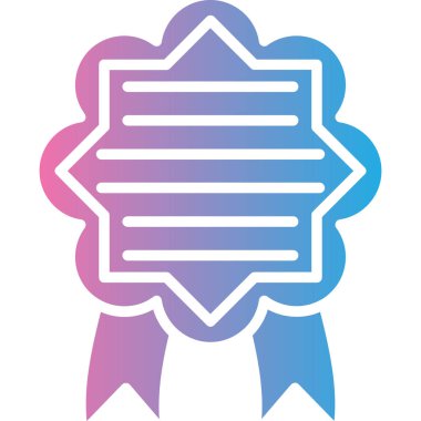 Ödül. Web simgesi basit illüstrasyon