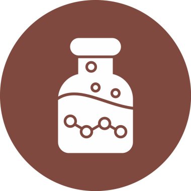 İlaç şişesinin vektör illüstrasyonu