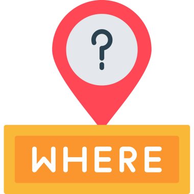 Yer düz vektör simgesi.