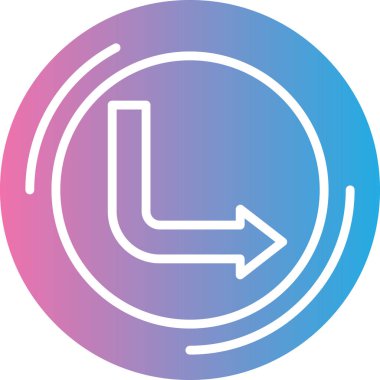 Ok simgesi simgesi tasarımı