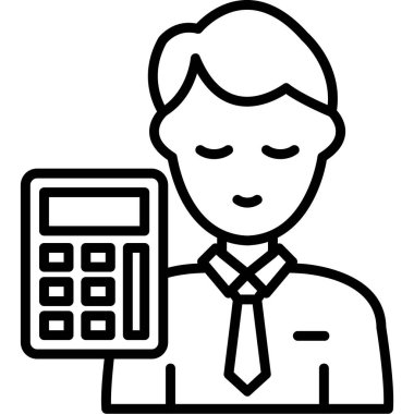 Hesap makinesi hesap makinesi simgesi hesaplıyor