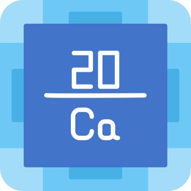 Kimyasal formül ikonu. Web için basit bir kimya formülü vektör simgesi çizimi