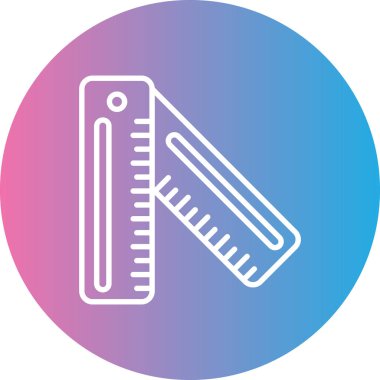 Termometre. Web simgesi basit illüstrasyon