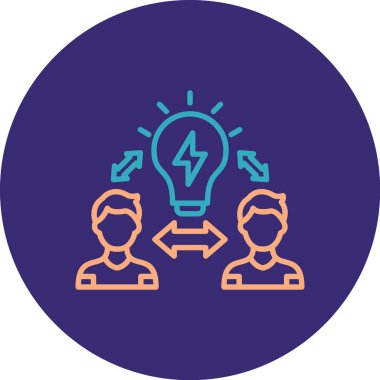 seo modern simgesinin vektör illüstrasyonu