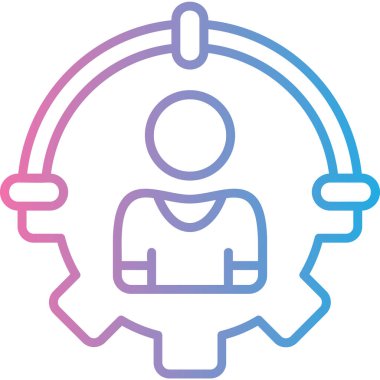 seo modern simgesinin vektör illüstrasyonu