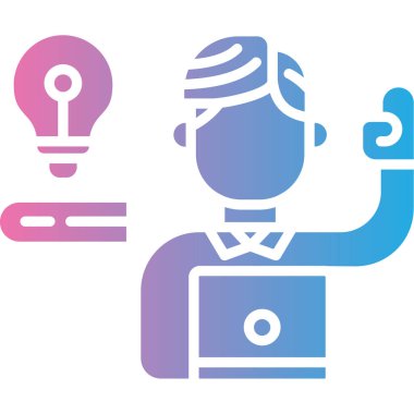 seo modern simgesinin vektör illüstrasyonu