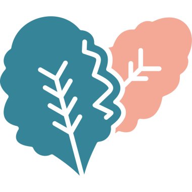 Yaprakların arkaplanındaki ağacın vektör illüstrasyonu.