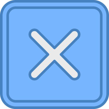 çapraz iptal simgesi