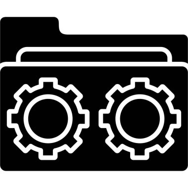 kamera ayarları vektör simgesi