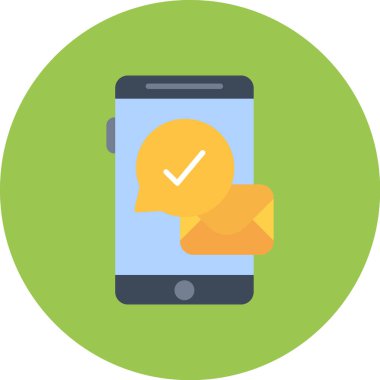 e-posta simgesi düz biçimli