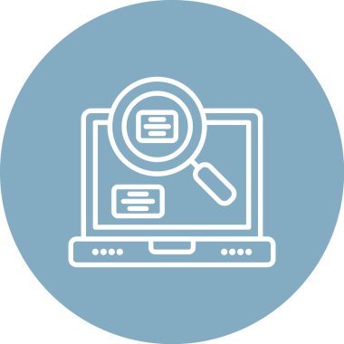 dizüstü bilgisayar ikonu vektör çizimi tasarımı