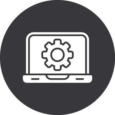 bilgisayar simgesi, vektör illüstrasyonu